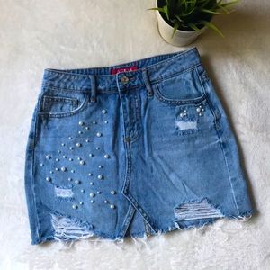 Guess denim skirt